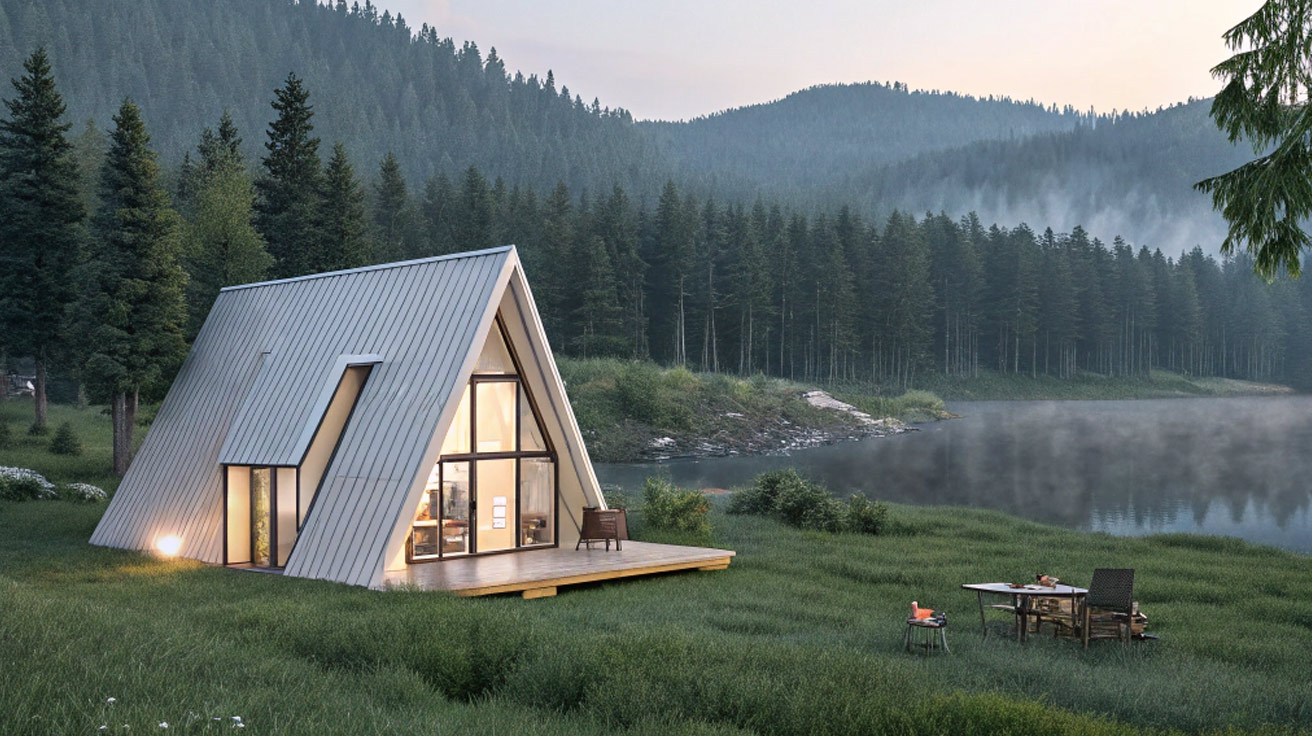 A-frame hiša Volastella