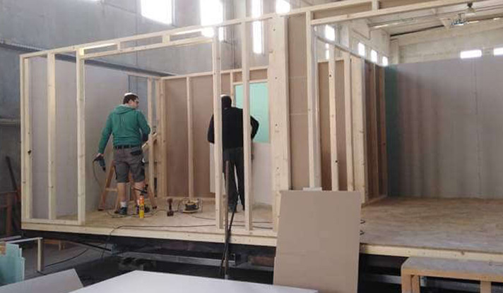 Proizvodnja mobilne hiške