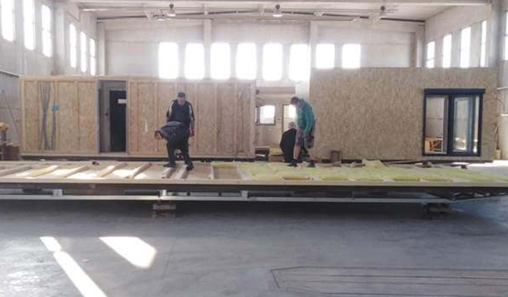 Proizvodnja mobilne hiške